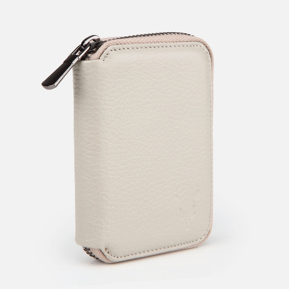 Genuine Leather Beige Men's Wallet