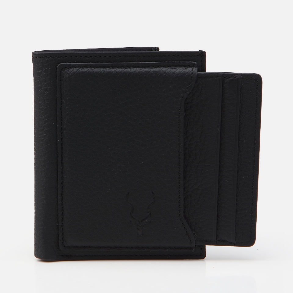 Genuine Leather Black Men's Wallet