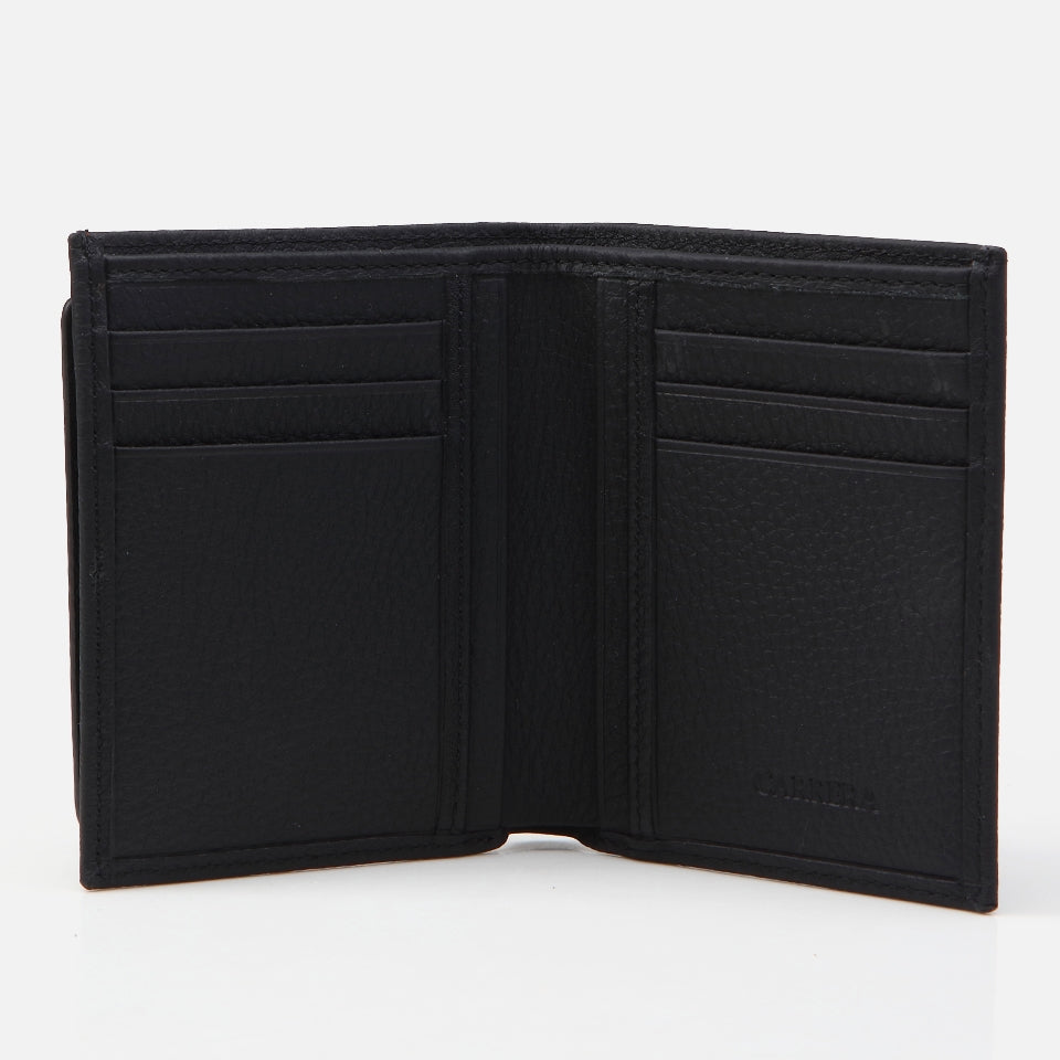 Genuine Leather Black Men's Wallet