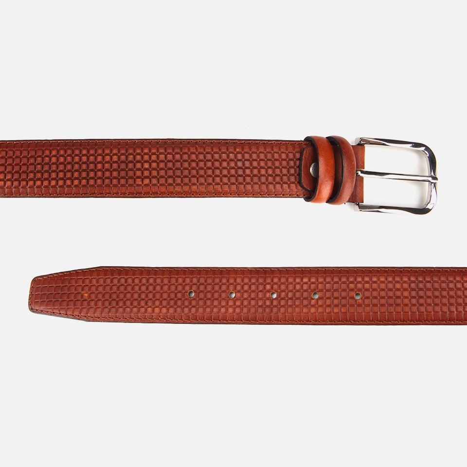 Genuine Leather Taba Men's Belt
