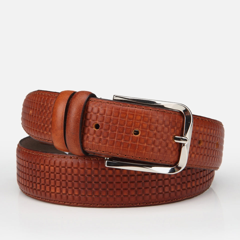 Genuine Leather Taba Men's Belt