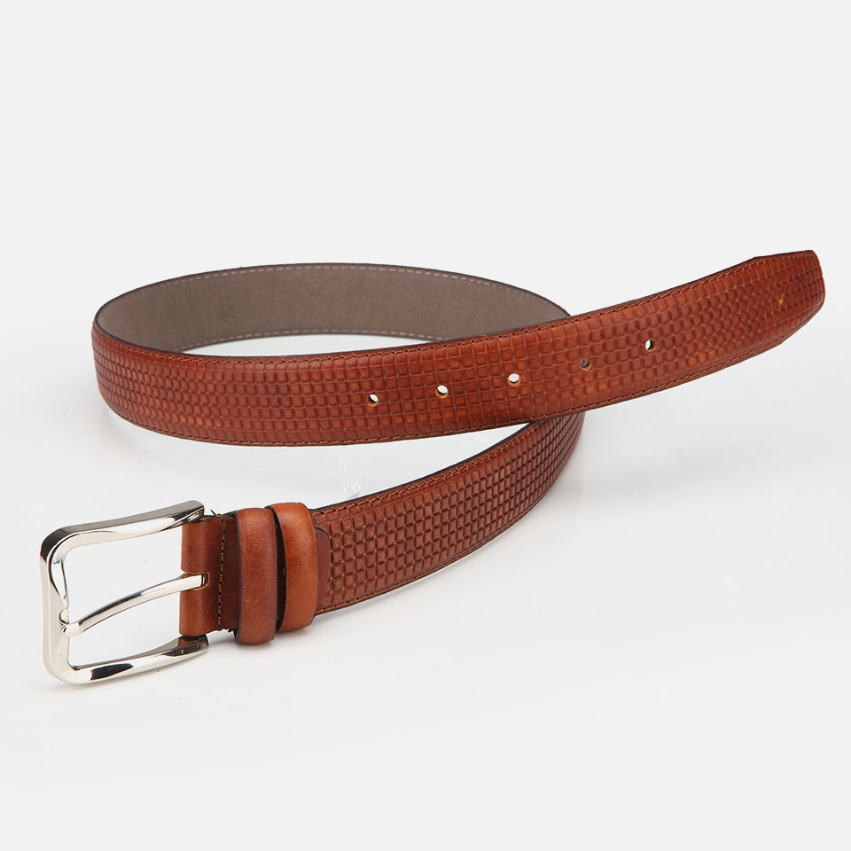 Genuine Leather Taba Men's Belt