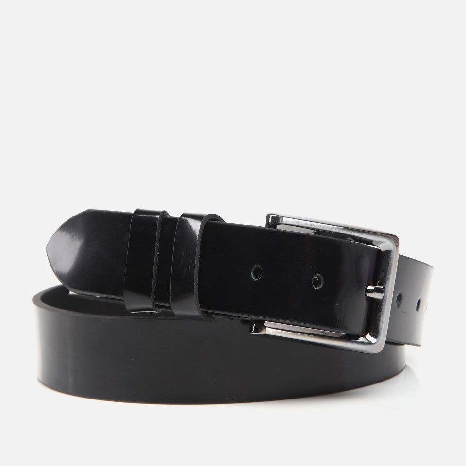 Genuine Leather Black Men's Belt