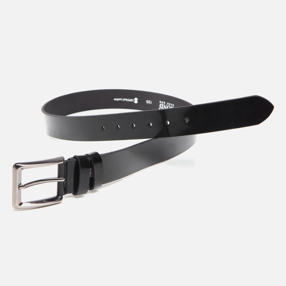 Genuine Leather Black Men's Belt