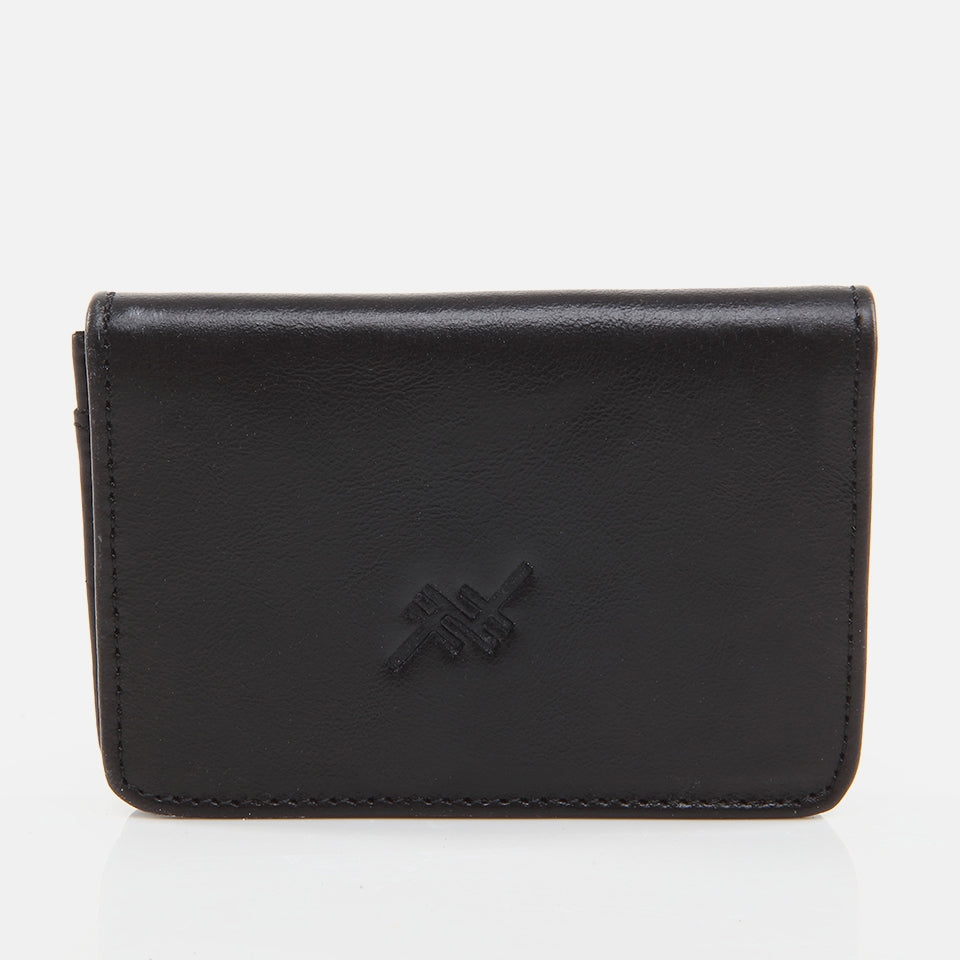 Genuine Leather Black Women's Wallet