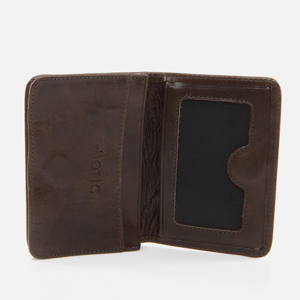 Genuine Leather Dark Green Women's Wallet