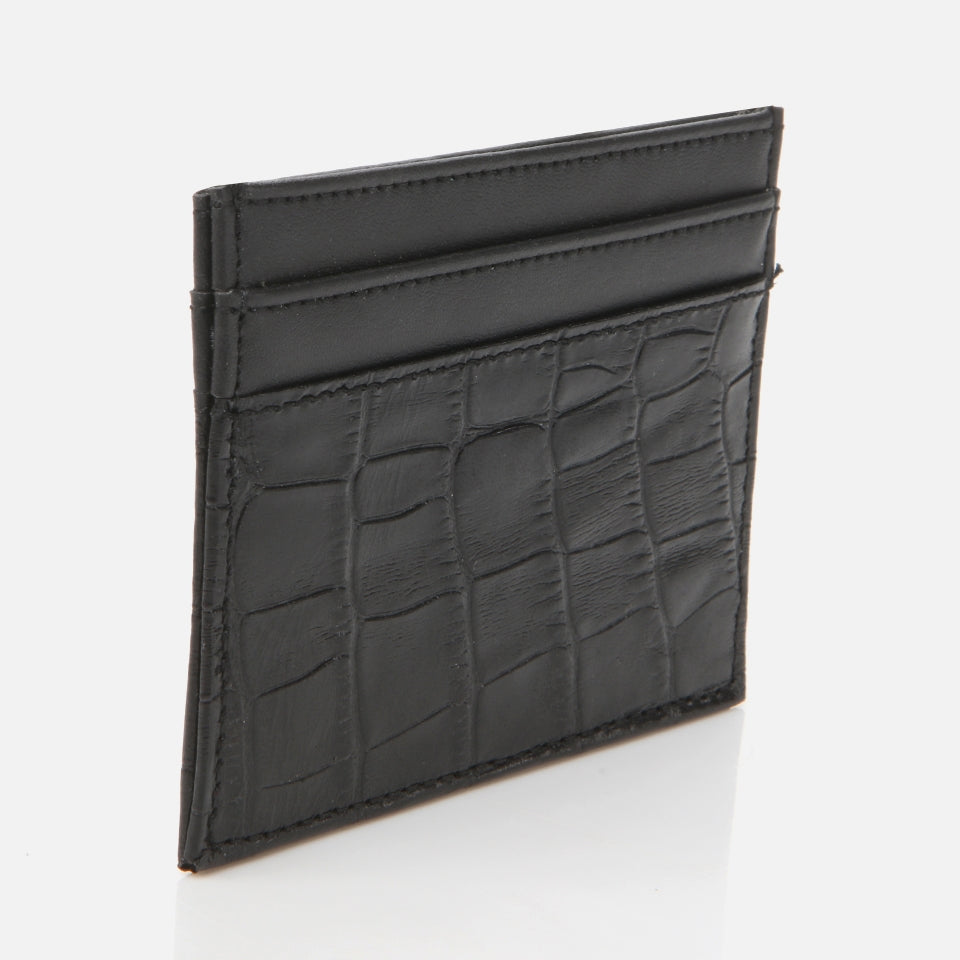 Genuine Leather Black Women's Wallet