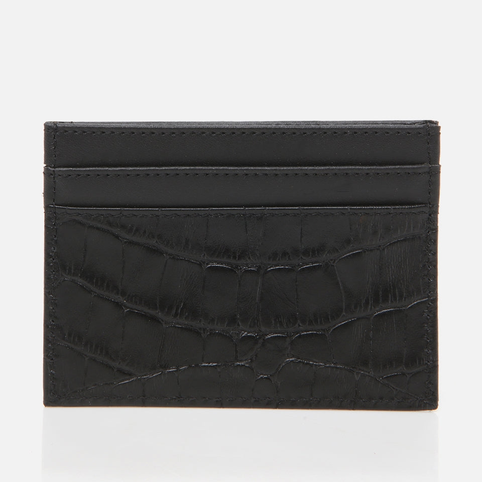 Genuine Leather Black Women's Wallet
