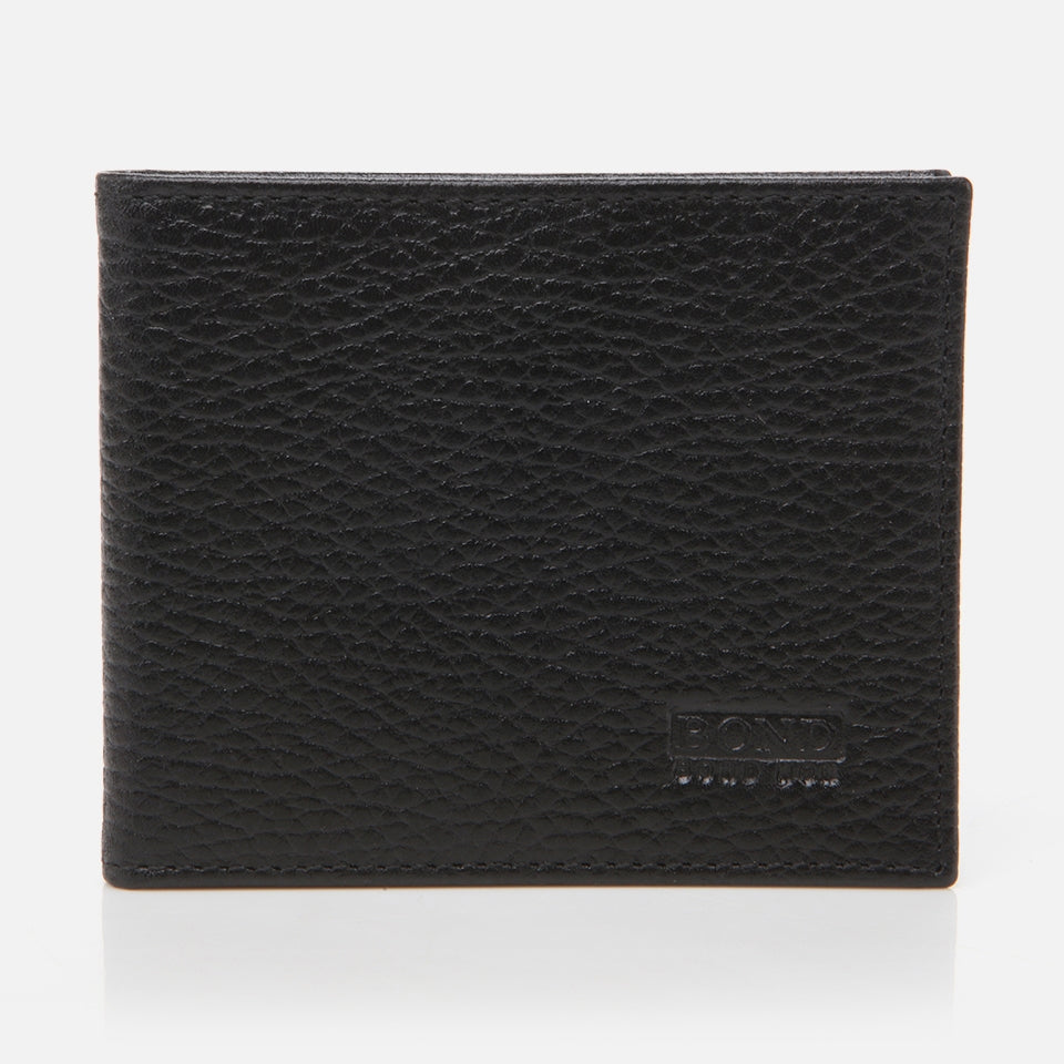 Genuine Leather Black Men's Wallet
