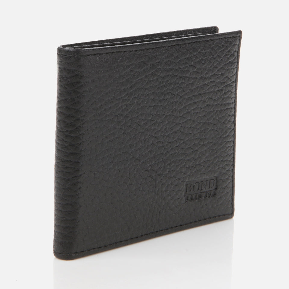 Genuine Leather Black Men's Wallet