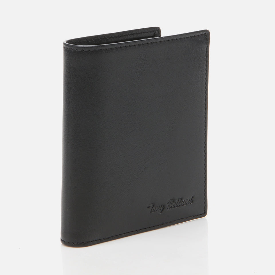 Genuine Leather Black Men's Wallet