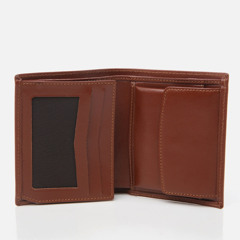 Genuine Leather Brown Men's Wallet