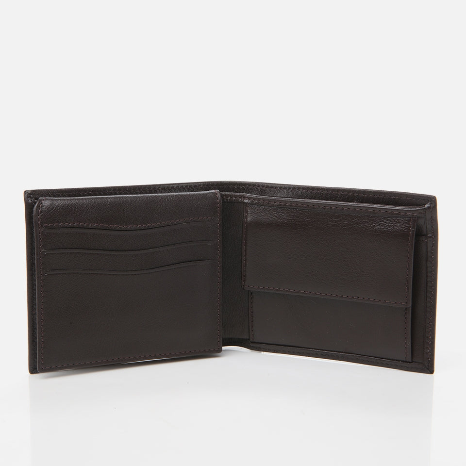 Genuine Leather Brown Men's Wallet