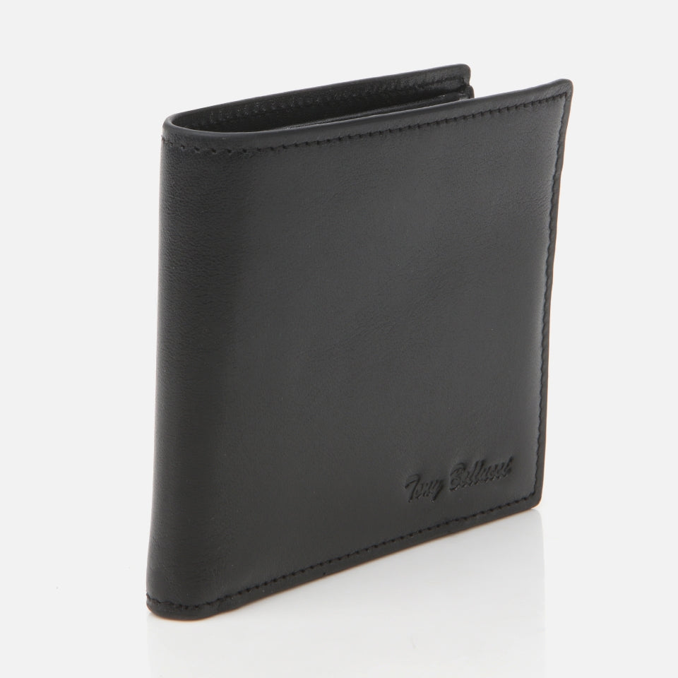 Genuine Leather Black Men's Wallet