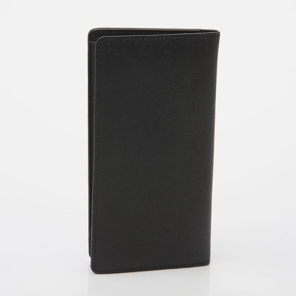 Genuine Leather Black Men's Wallet