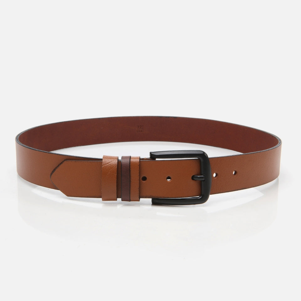 Genuine Leather Tabacco Men's Belt