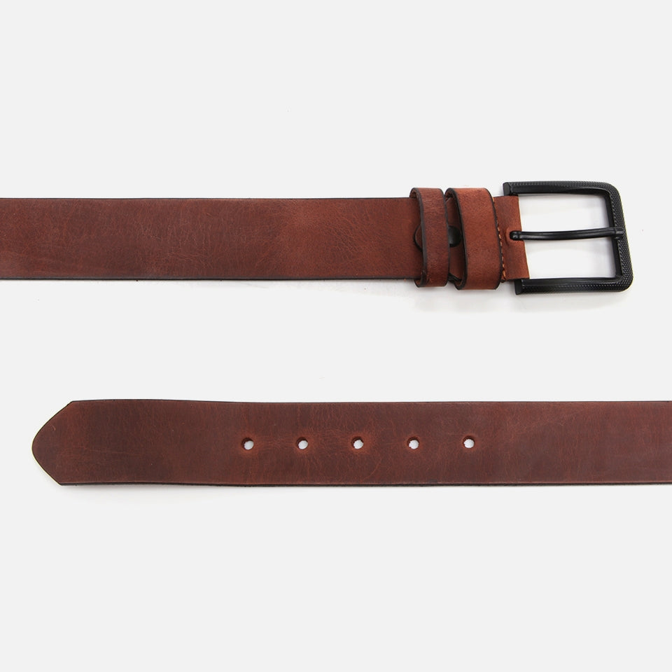 Genuine Leather Tabacco Men's Belt