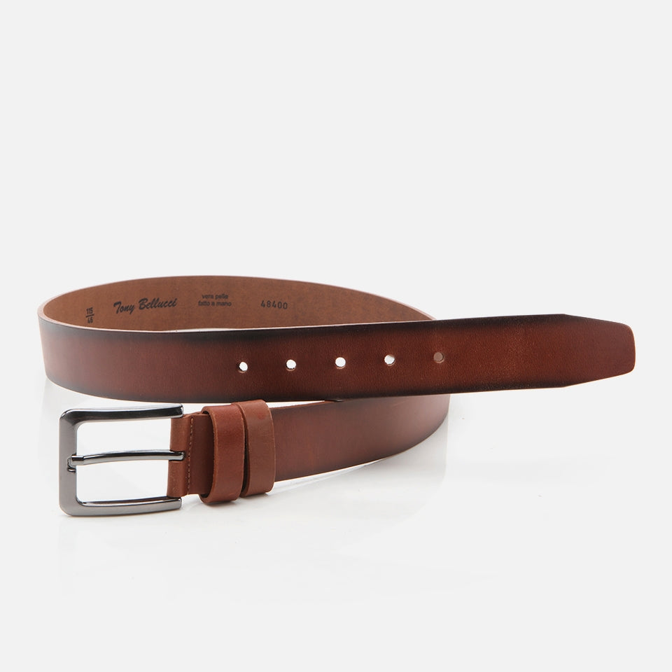 Genuine Leather Tabby Men's Belt