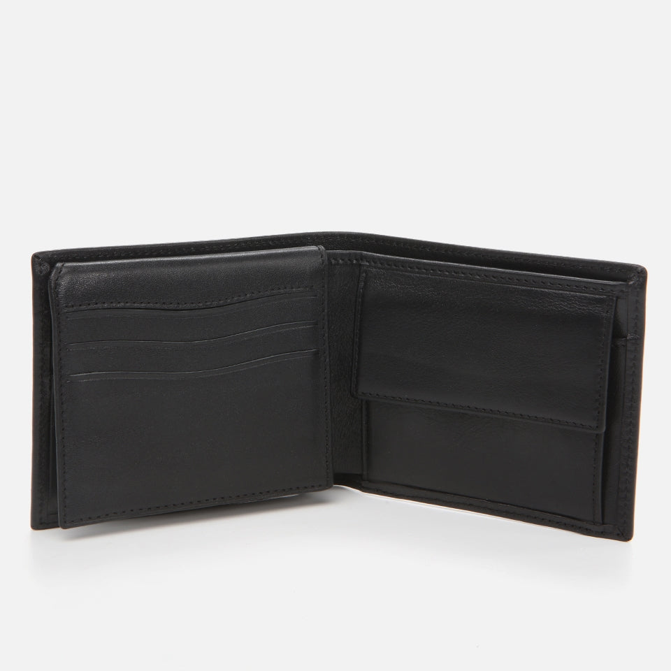 Genuine Leather Black Men's Wallet
