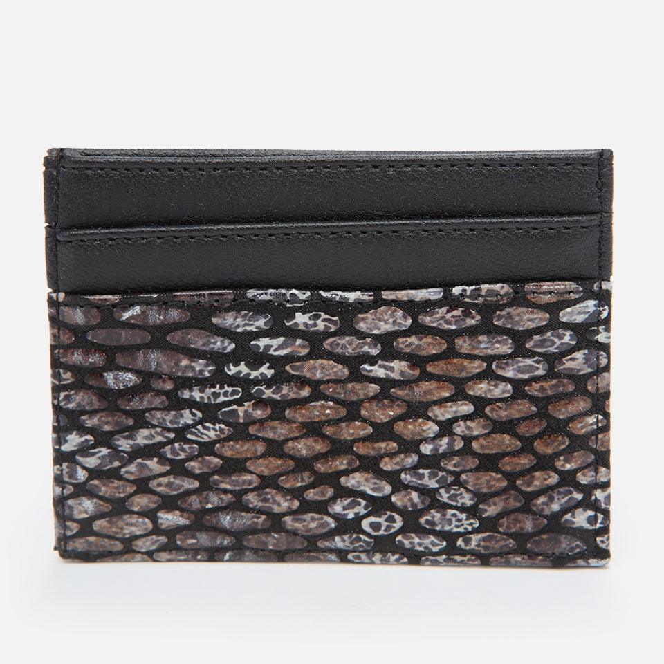 Genuine Leather Black Women's Wallet