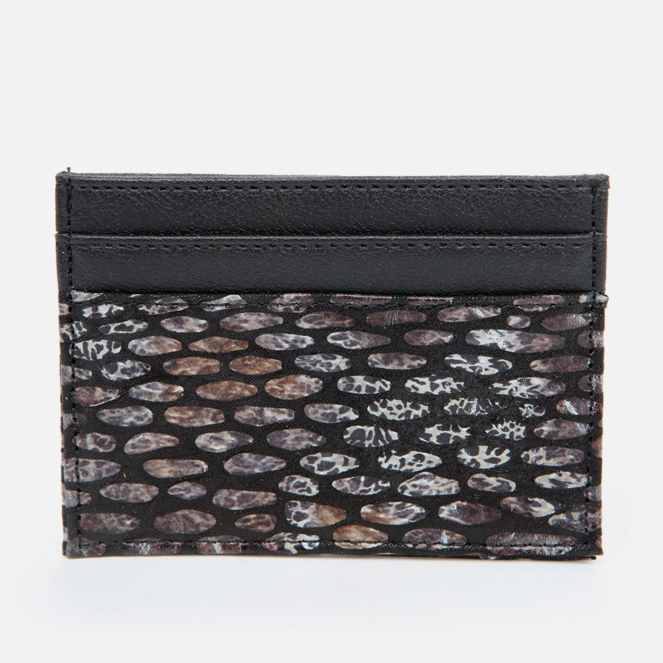 Genuine Leather Black Women's Wallet