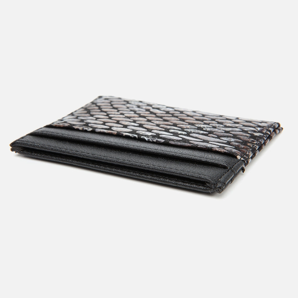 Genuine Leather Black Women's Wallet
