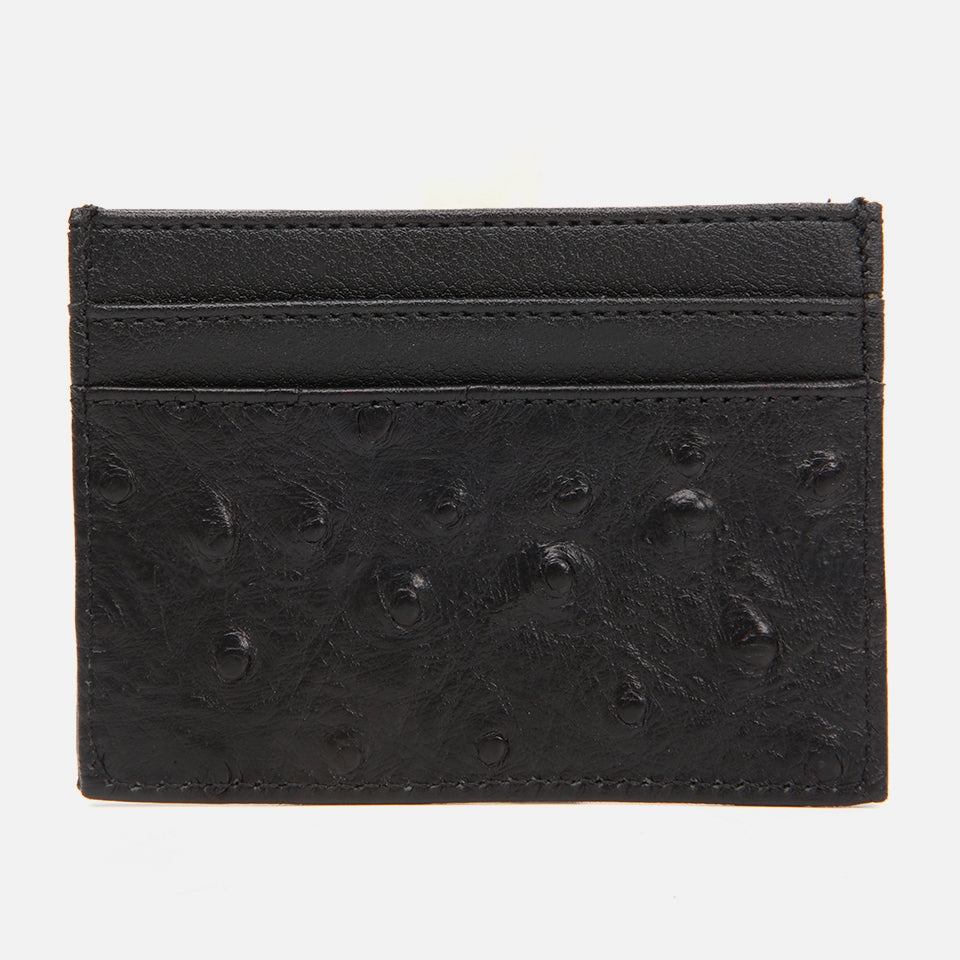 Genuine Leather Black Women's Wallet