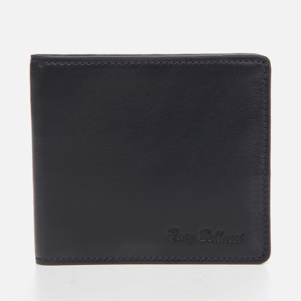 Genuine Leather Navy Men's Wallet