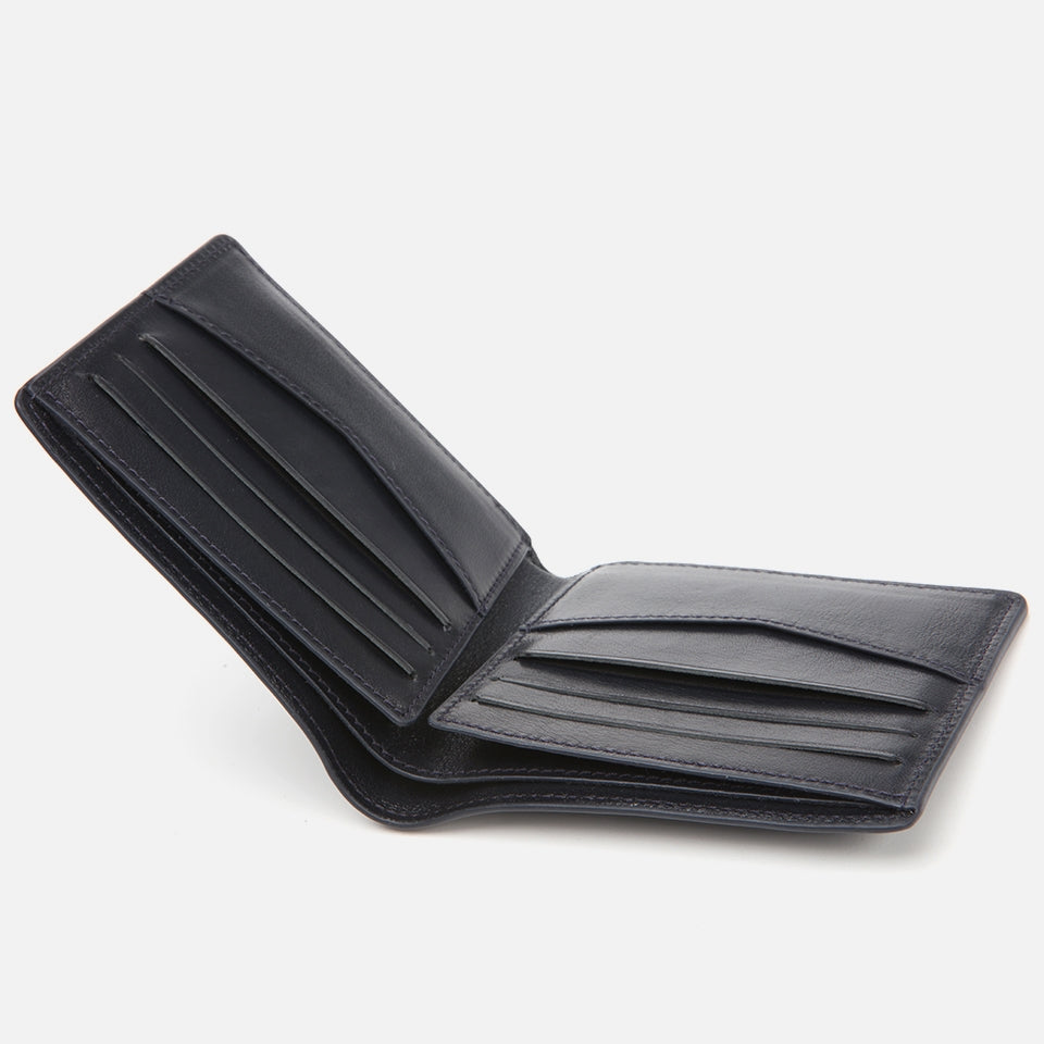 Genuine Leather Navy Men's Wallet