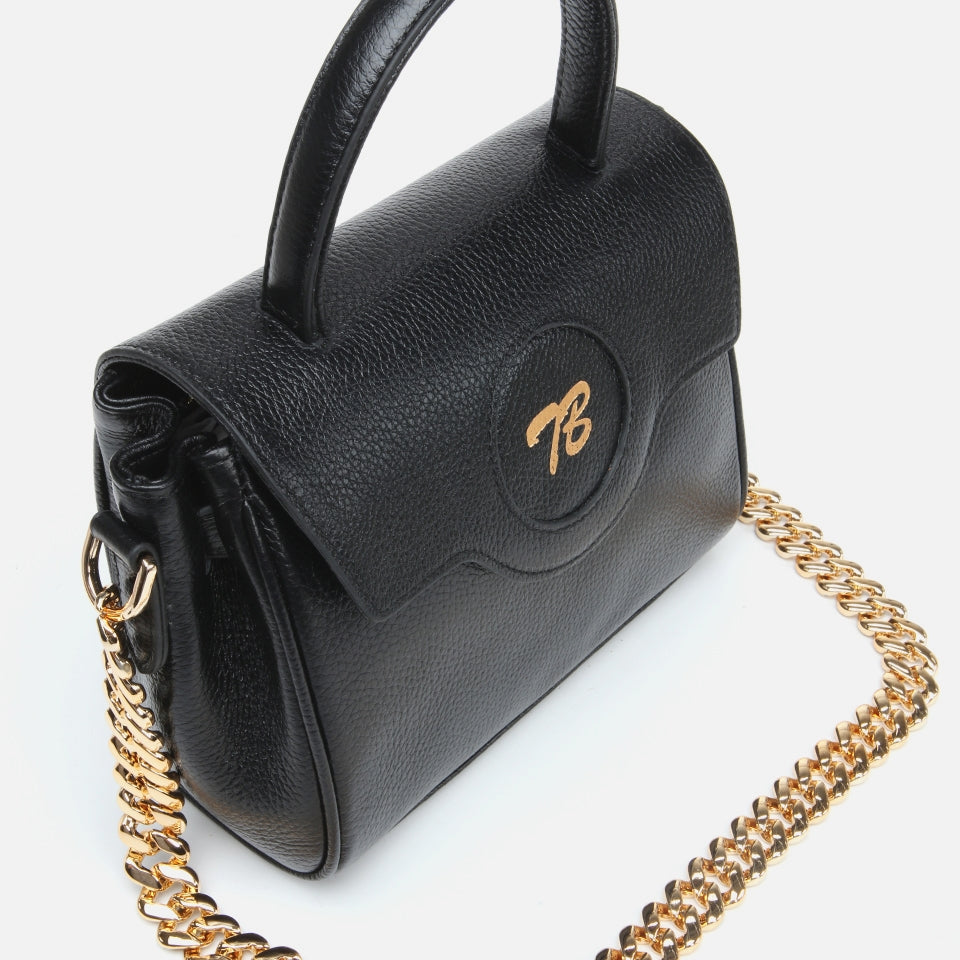Genuine Leather Black Women's Bag