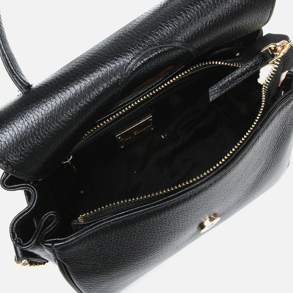 Genuine Leather Black Women's Bag