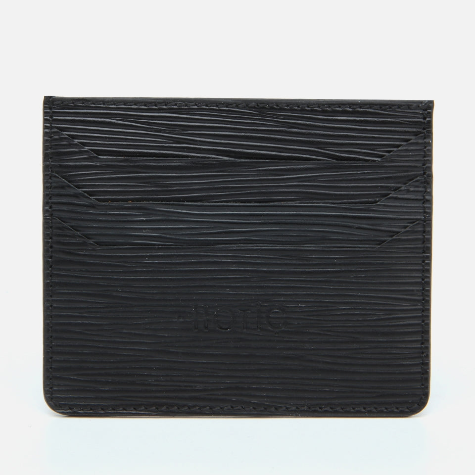 Genuine Leather Black Women's Wallet