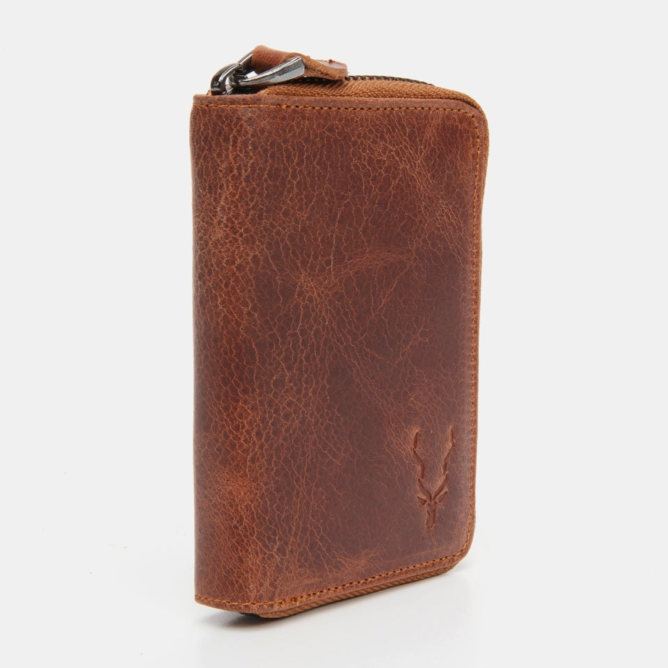 Genuine Leather Tobacco Men's Wallet