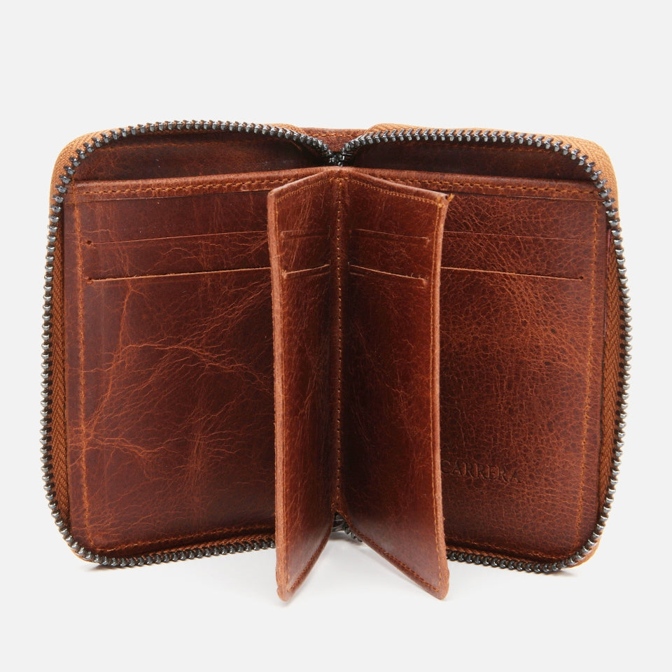 Genuine Leather Tobacco Men's Wallet