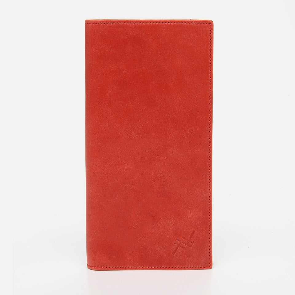 Genuine Leather Red Men's Wallet