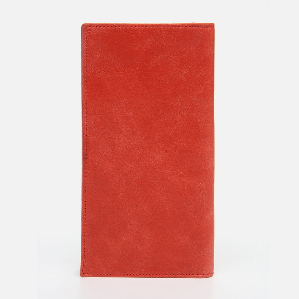 Genuine Leather Red Men's Wallet