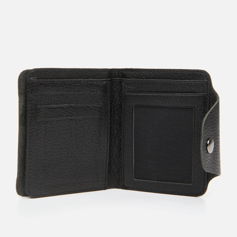 Genuine Leather Black Men's Wallet