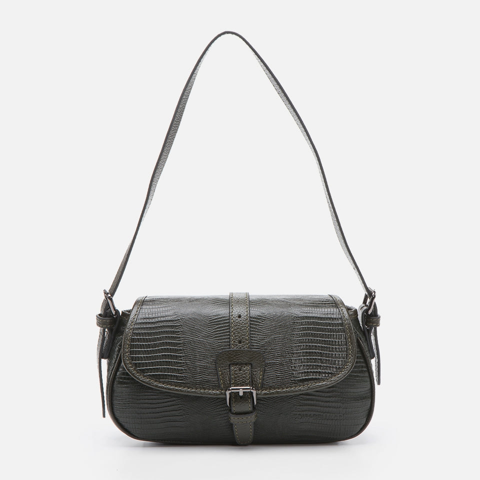 Genuine Leather Khaki Women's Bag