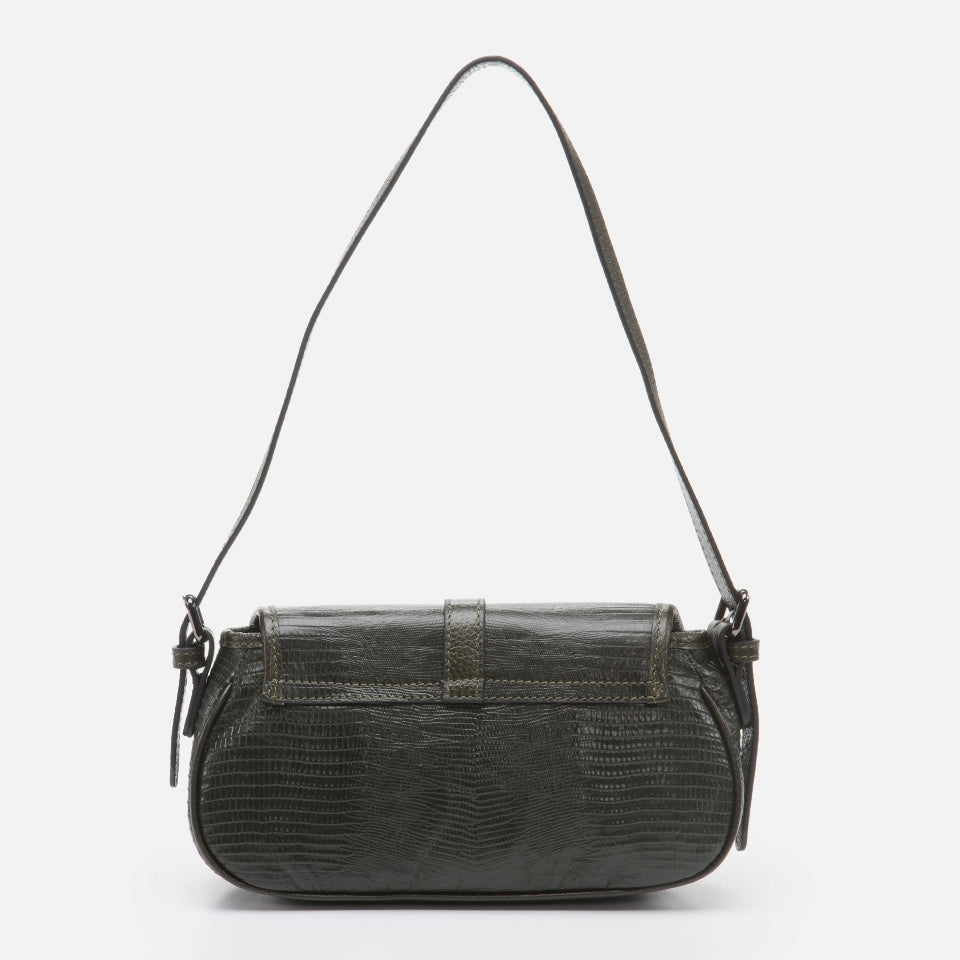 Genuine Leather Khaki Women's Bag
