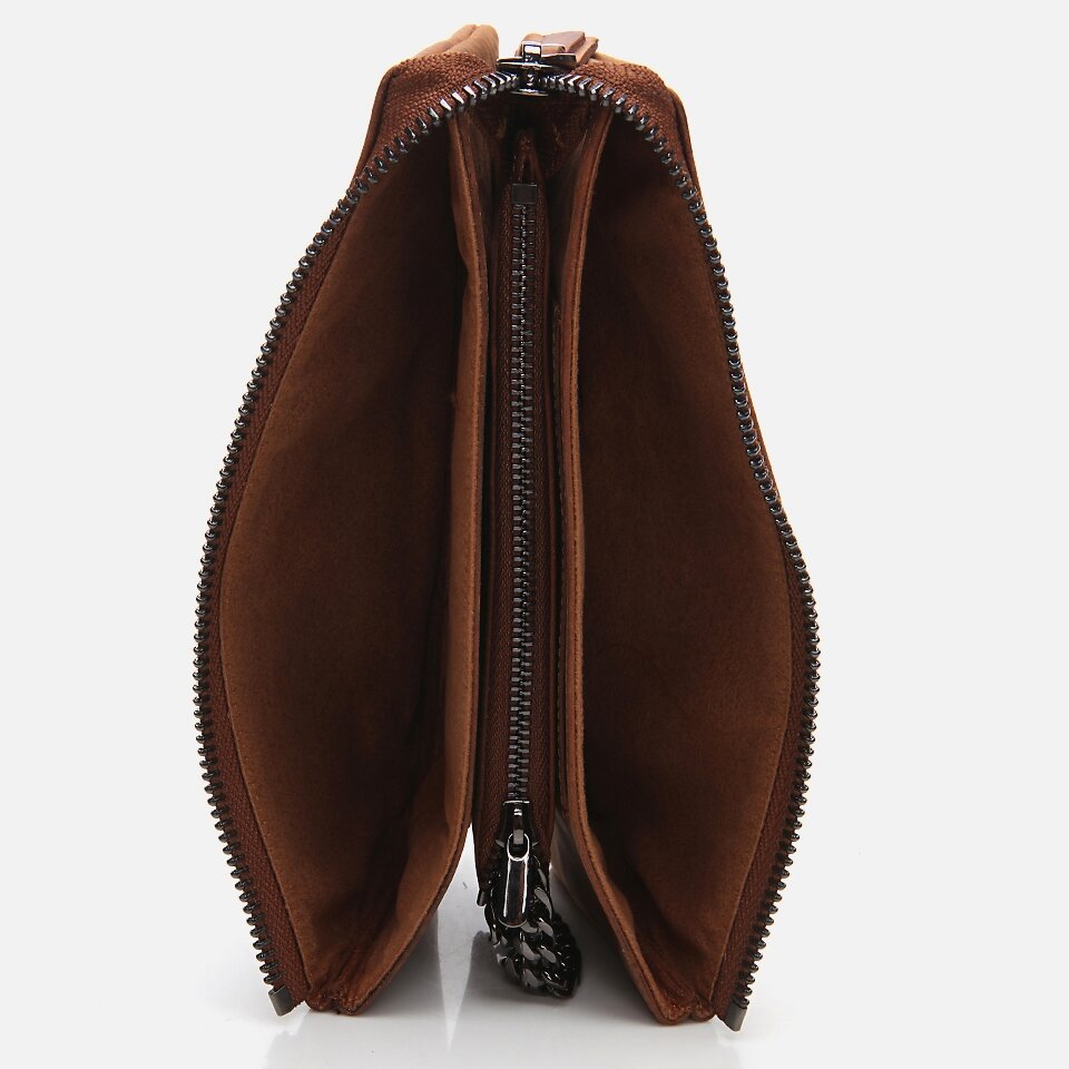 Genuine Leather Brown Women's Portfolio