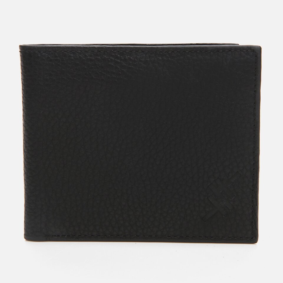 Genuine Leather Black Men's Wallet