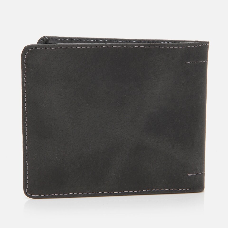 Genuine Leather Anthracite Men's Wallet