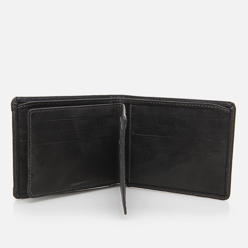 Genuine Leather Anthracite Men's Wallet
