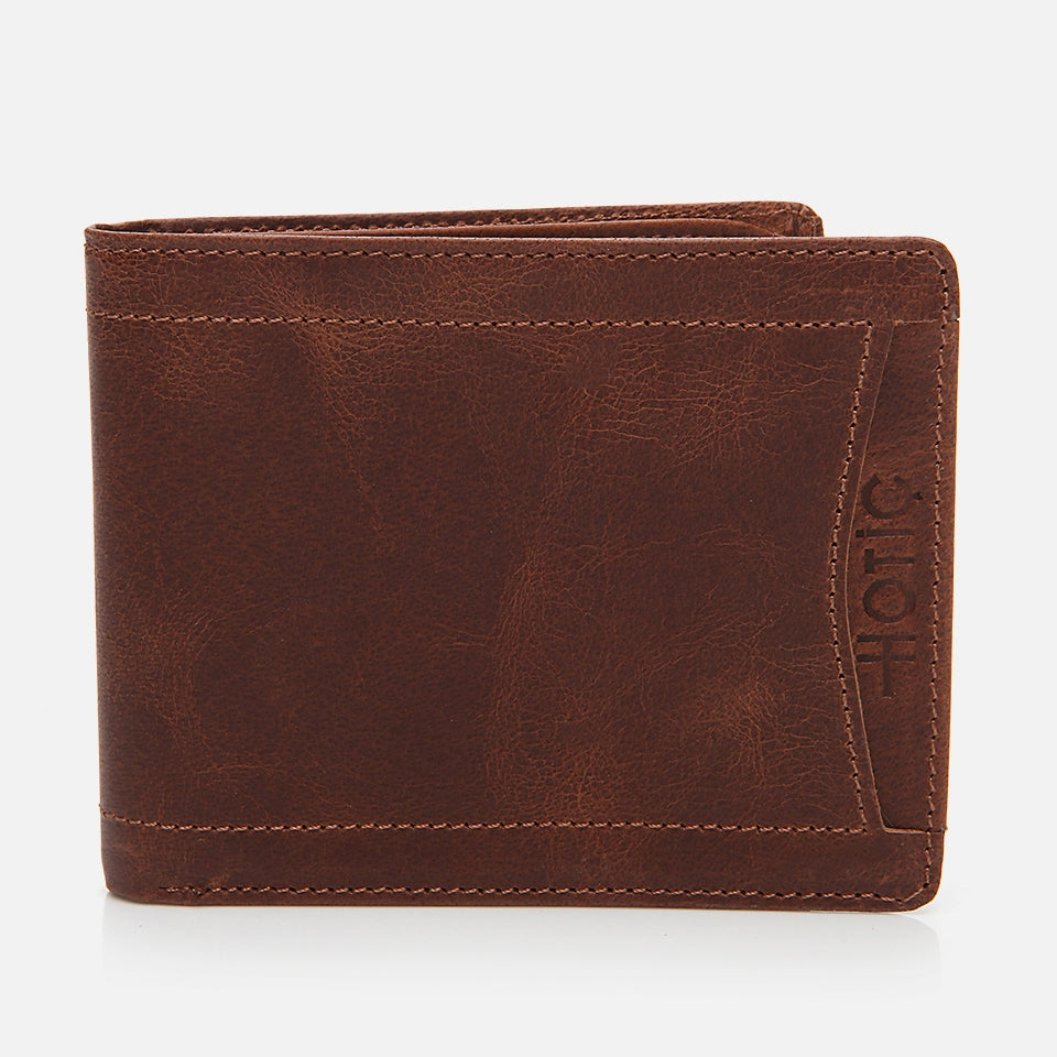 Genuine Leather Anthracite Men's Wallet