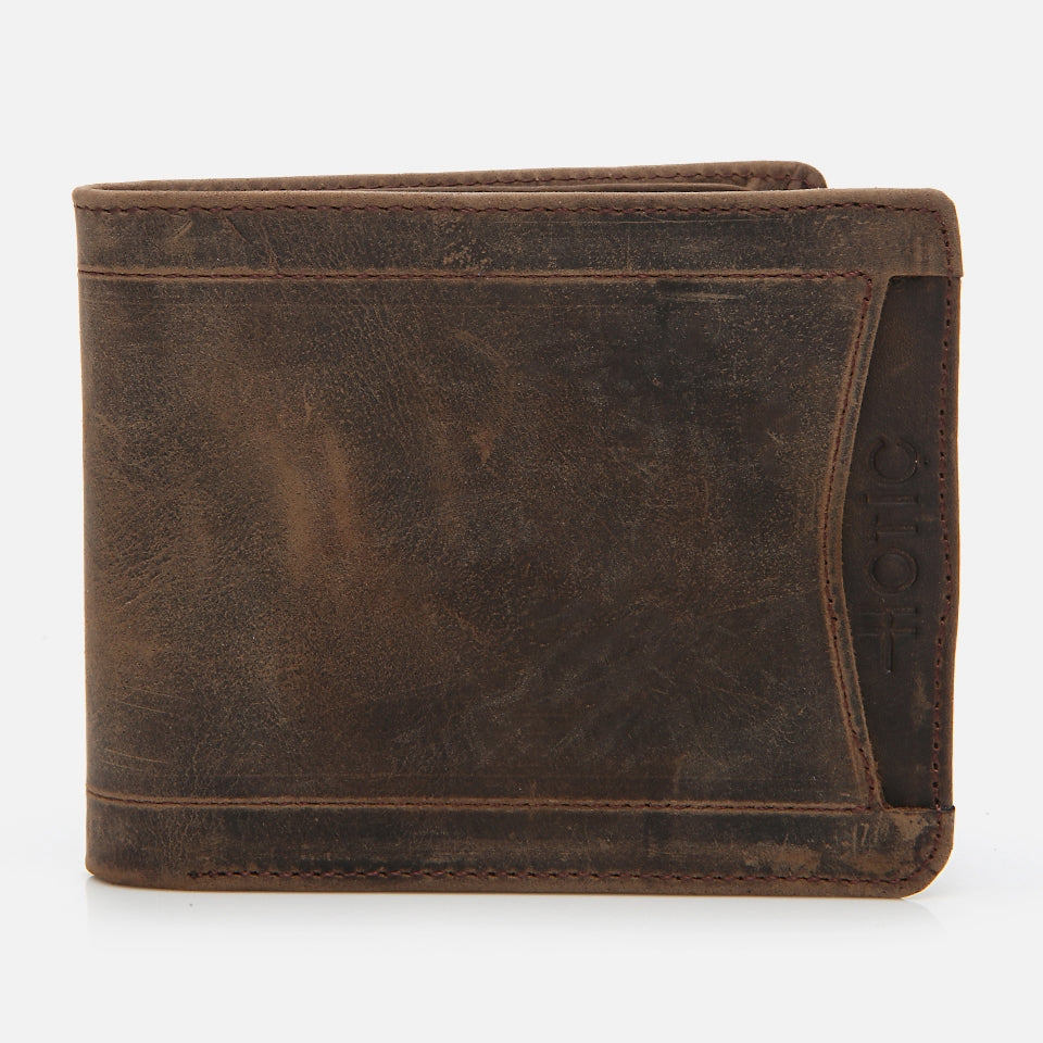 Genuine Leather Anthracite Men's Wallet