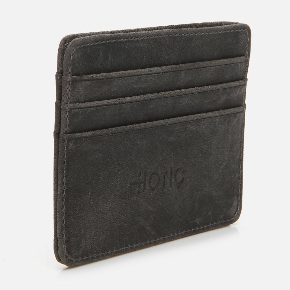 Genuine Leather Anthracite Men's Wallet