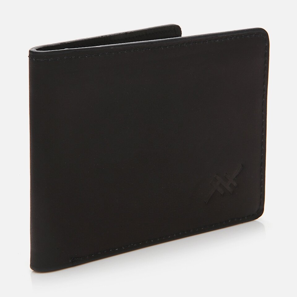 Genuine Leather Black Men's Wallet