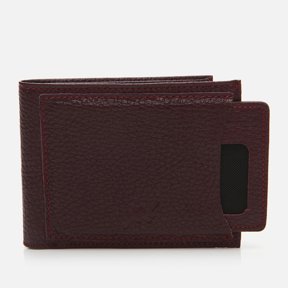 Genuine Leather Burgundy Men's Wallet