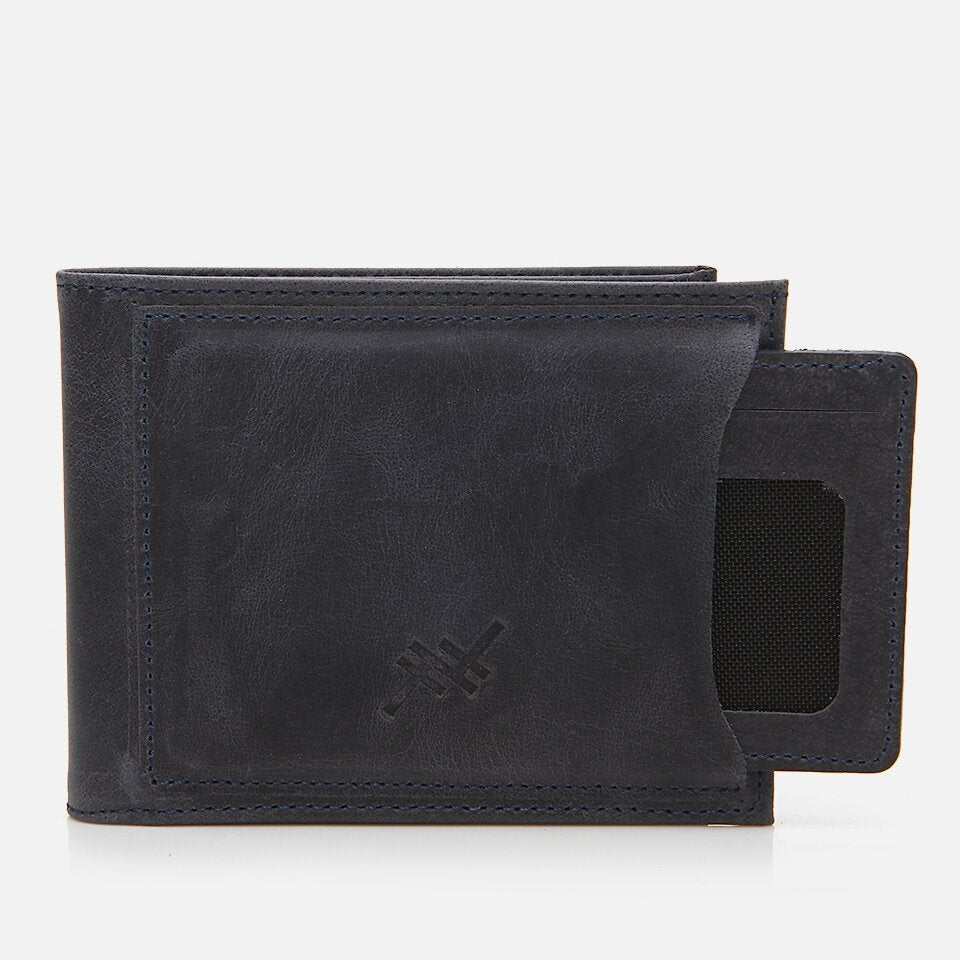 Genuine Leather Anthracite Men's Wallet