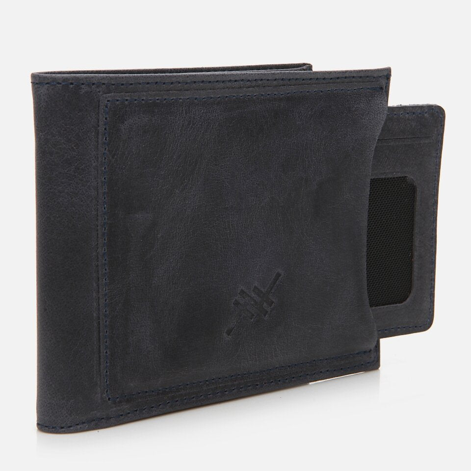 Genuine Leather Anthracite Men's Wallet